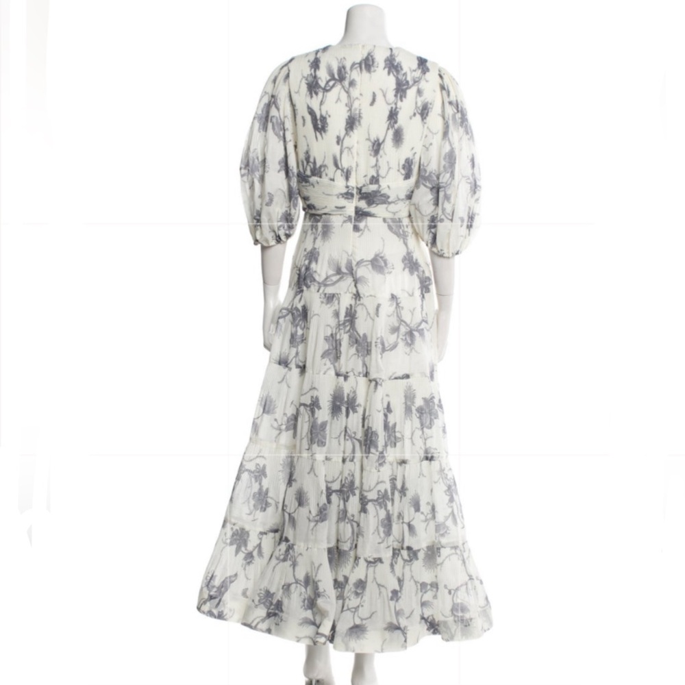 NWT Zimmermann Pleated Midi Dress - Picture 7 of 9